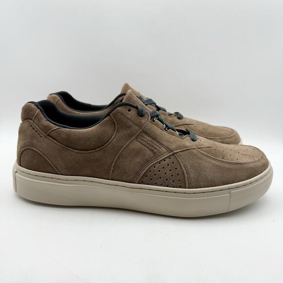 SAS Mens High Street Sneakers US 12.5 WW EU 45 Almond Tan Comfort NIB - Picture 4 of 13